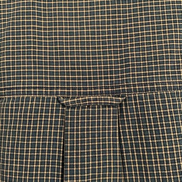 L.L. Bean Blue Casual Checkered Button Down Pocket Shirt Relaxed Fit Size XXL T - Picture 4 of 11